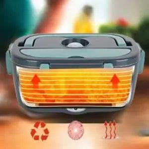 1.5 L 60 W Electric Lunch Box – Portable Food Warmer & Heater for Car and Home