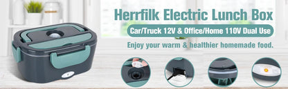 1.5 L 60 W Electric Lunch Box – Portable Food Warmer & Heater for Car and Home