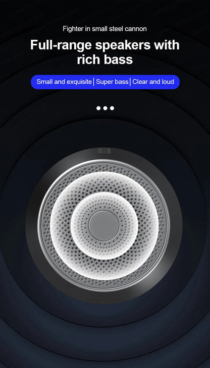 Original Lenovo K3 Pro Bluetooth V5.0 Speaker – Portable Stereo Wireless Music Player with Surround Sound